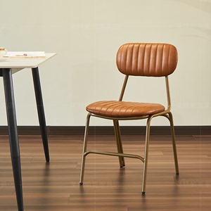 美式铁艺复古餐椅工业风商用餐饮椅子简约咖啡厅餐厅餐桌椅饭店凳
