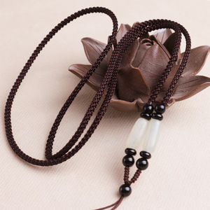 玉佩挂绳女高档和田玉