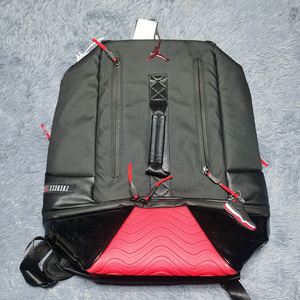 坚持门徒air jordan aj乔11康扣黑红运动双肩背包书包 9a1971-kr5