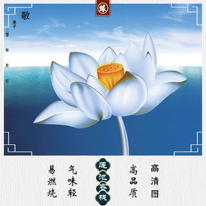 【莲池客栈】莲花4色四色倾莲池缘起图烧供紫竹林火供结缘