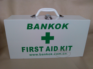 BANKOK BGA-3急救箱应急救援含医疗用品救生设备挂墙车载工厂学校