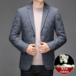 同款货源tb01600466淘宝王族保罗西服领时尚条纹大衣中长款加厚