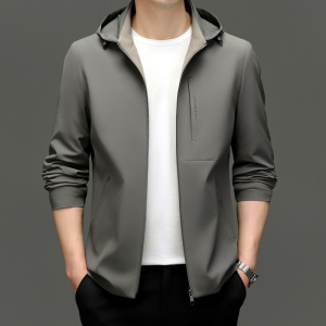 希研卡玛木笛庄吉官方旗舰店唯品会官网男装正品牌大白鲨夹克外套