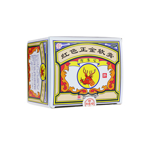 何济公 红色正金软膏 4g*20袋/盒 驱风止痒止痛wy