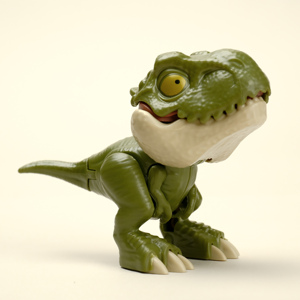 无聊了玩玩咬手指恐龙关节可动迷你玩具手偶霸王龙男女孩益智礼物