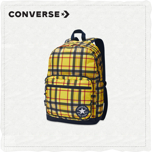 converse匡威官方 go 2 backpack新款时尚撞色格子双肩包10019901