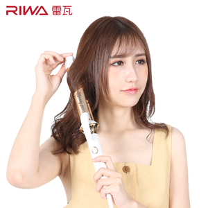 雷瓦卷发棒网红款八字刘海大波浪内扣大卷发器烫发器调温干湿两用