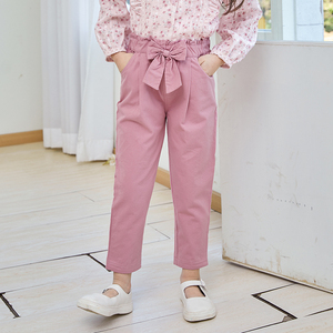 裤子夏中大童粉色独角兽防蚊裤女童夏装女孩透气长裤lachapelle