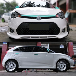 11-14款名爵新mg3改装运动款大小包围前铲唇后唇侧裙尾翼外观套件