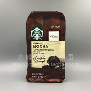 美国直邮 mocha 摩卡 星巴克 调味咖啡粉 311g 6包
