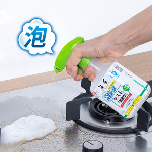 日本进口电解水泡沫清洁剂厨房餐桌微波炉油烟机灶台去油污洗涤剂