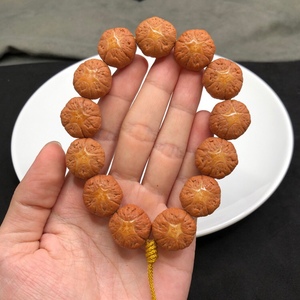 编号091207货头收藏五星上将手串20mm大龙眼四星麒麟眼凤眼菩提子