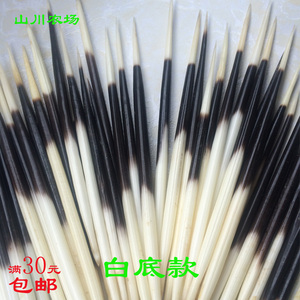 豪猪刺云南箭猪刺猪刺泡酒苏格毛磨粉发簪牙签浮标茶针鱼票工艺品