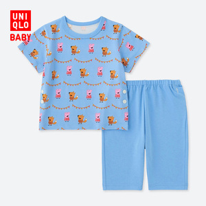 婴儿/幼儿 (ut) peppa pig睡衣(短袖) 414868 优衣库uniqlo