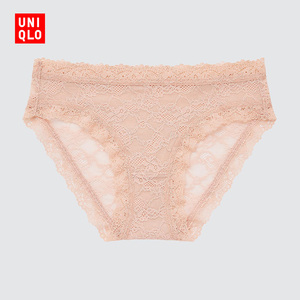 优衣库 女装 短裤(内裤)(三角)(蕾丝) 438976 uniqlo