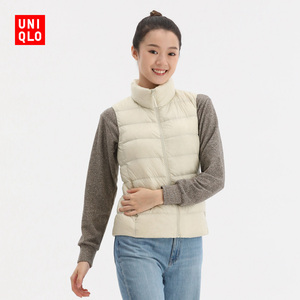 优衣库 女装 高级轻型羽绒背心 429452 uniqlo