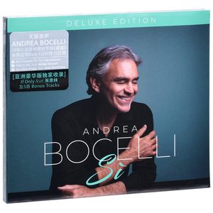 正版安德烈波切利 诺言 Andrea Bocelli  Sì Deluxe 唱片CD碟片