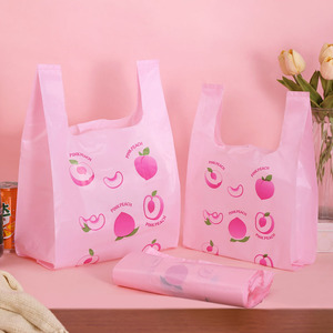 塑料袋背心袋加厚食品级外卖打包袋厂家批发一次性手提袋收纳袋子