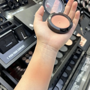 【真实蜜桃粉】现货 魅可mac腮红melba元气粉杏色少女显白