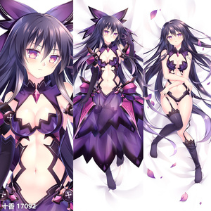 十香等身抱枕 约会大作战周边二次元靠枕 长条全身动漫抱枕枕头套