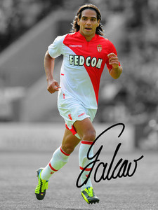 罗梅达尔.法尔考 radamel falcao 签名 照片 #1