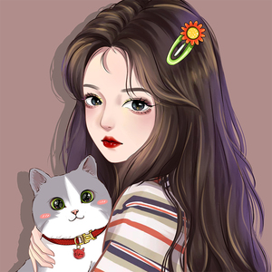 q版手绘头像卡通人物形象动漫设计情侣漫画真人照片画头像定制作