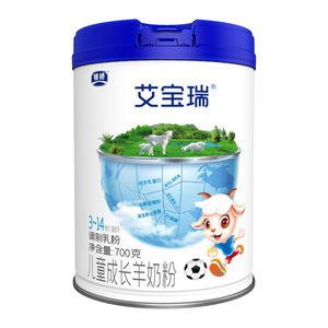 银桥艾宝瑞羊奶粉儿童成长学生奶粉3-14岁4段700g_阿里巴巴找货神器