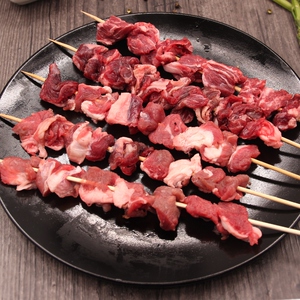 伊赛 烧烤牛肉串200g腌制烧烤半成品食材