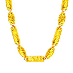 雅俪珠宝黄金项链男款 999足金霸气粗款男士纯金真金链子自用正品