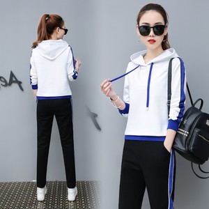 2019春装新款正品耐克顿运动服套装女春装两件女装时尚运动服套装