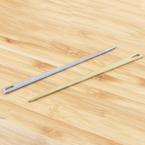 黄铜不锈钢穿孔针端午节传统包粽子工具扎棕针家用手工无绳穿棕针