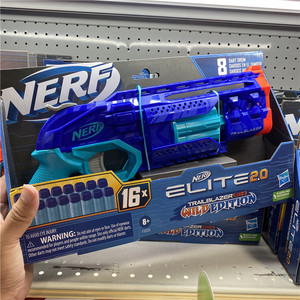 户外玩具nerf热火精英系列2.0软弹发射器rd-8僵牛开拓者8发 rd8