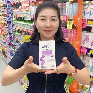 澳洲Elevit爱乐维海藻油孕妇专用DHA软胶囊孕期哺乳期营养素60粒