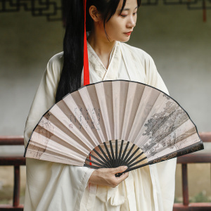 老阊门扇折扇古风折扇扇子古风折扇古风扇子折扇男古风汉服折扇