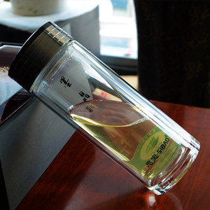 思宝双层玻璃水杯