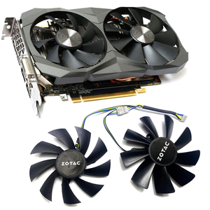 zotac/索泰p102/p104 gtx 1070ti 1080 1080ti mini显卡散热风扇