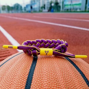 24号科比鞋带手环篮球手链运动手环男腕带同款退役纪念版情侣正品