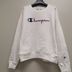 美国代购champion 冠军 女款拼色logo字母运动休闲长袖卫衣套头衫