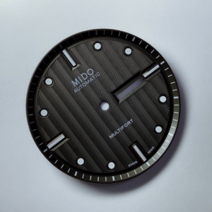 手表配件适用美度舵手系列男表m005430/m005830a机械字面表盘2836