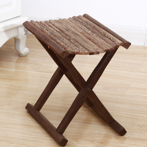 鸡翅木小马扎子实木红木高档折叠钓鱼凳木头木质便携渔夫矮凳板凳