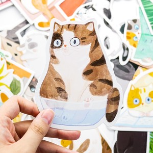 猫咪后院创意手绘可爱卡通动物小清新礼物留言卡片异形明信片30张