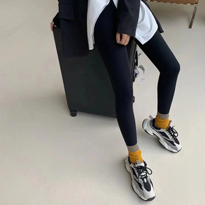 清潭洞九号 21春夏 韩国ins网红鲨鱼裤女 外穿高弹紧身百搭打底裤