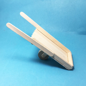 独轮手推车科技小制作模型材料科技幼儿手工课作业材料包劳技比赛