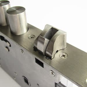 全自动静音自弹指纹锁锁体30240不锈钢双活双快机械液压懒汉碰锁