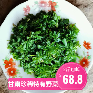 甘肃深山特产五爪子刺五加五撮菜五加皮五叶菜时令新鲜速冻山野菜