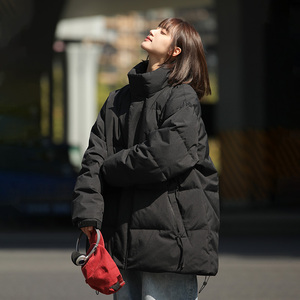 唐狮集团DESSO2023新款羽绒服男女同款九江冬季保暖工装短款外套