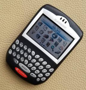 黑莓7290怀旧收藏古董直板手机原装二手无故障正常使用