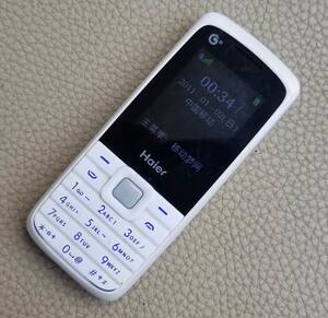 老人手机直板海尔