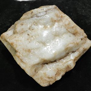 8斤和田玉于田羊脂白玉山料原石白玉土沁料天然原料手镯子雕刻料