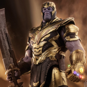 超模动漫 复仇者联盟4 hottoys1/6 灭霸3.0手办终局之战盔甲模型